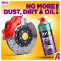 Akfix A110 Brake Parts Cleaner - Strong Dust and Rust Remover, Brake Cleaner Spray Can, Super Clean Metal Degreaser, Hand Cleaner for Auto Mechanics, Caliper, Disc and Clutch | 1 Pack, 500ml.. 