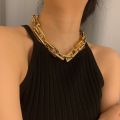 Cweel Choker Necklace For Women Chains On The Neck Punk Goth African Gold Color Boho Accessories Party. 
