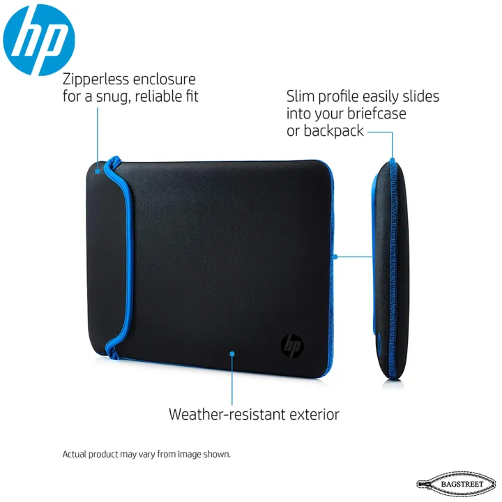 HP%20Chroma%20Geo%20Rev%20Neoprene%20Reversible%2014%E2%80%B3%20Laptop%20Sleeve%20(2TX16AA)%C2%A0%E2%80%93%C2%A0Gray/Black%20-%20Image%209