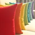 Plain Cotton Solid Color Cushion Cover/ Room Decorater - Beddys Studio. 