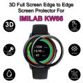 3D Full Screen Soft Pet Composite Material Screen Protector For IMILABB KW666 Bluetooth Smart Watch KW666 Screen Protector (Not Tampered Glass). 