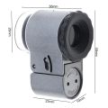 50X Magnifier Adjustable Magnifying Glass Optical Tool  with 2 LED Light and UV Light for Jewelry//Bank Checking. 