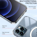 For MagSafe magnetic wireless charging case for iPhone 14 12 11 13 Pro Max mini XR X XS Max 7 8 plus se 2020 shockproof cover. 