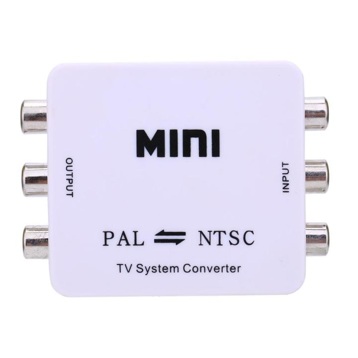 PAL NTSC SECAM to NTSC PAL HD 1080P TV Video System Converter Switcher Adapter