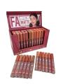 6 Pcs Nude Colour LipGloss |Pink Key Matte Nude Colours LipGloss. 