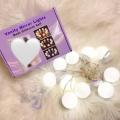 NOV B.A 3 Modes Changing 10 Bulbs LED 12V Makeup Mirror Light Bulb Hollywood Vanity Lights Step less Dim-able Wall Lamp Kit for Dressing Table. 