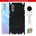 Vivo S1 Skin/Wrap 360 Protection Carbon fiber/ Matte/ Transparent/ Leather Back And Sides Included Camera Skin. 