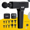 GLUX Massager Machine Body - Glux Massage Gun - M3 Massage Gun with 10 Replaceable Heads - Electric Facial Massager - Body & Head Massager - Foot Massager - Face Massager - Hair Massager - Massager Machine for Legs - Deep Pain Relief & Relaxation Tool. 
