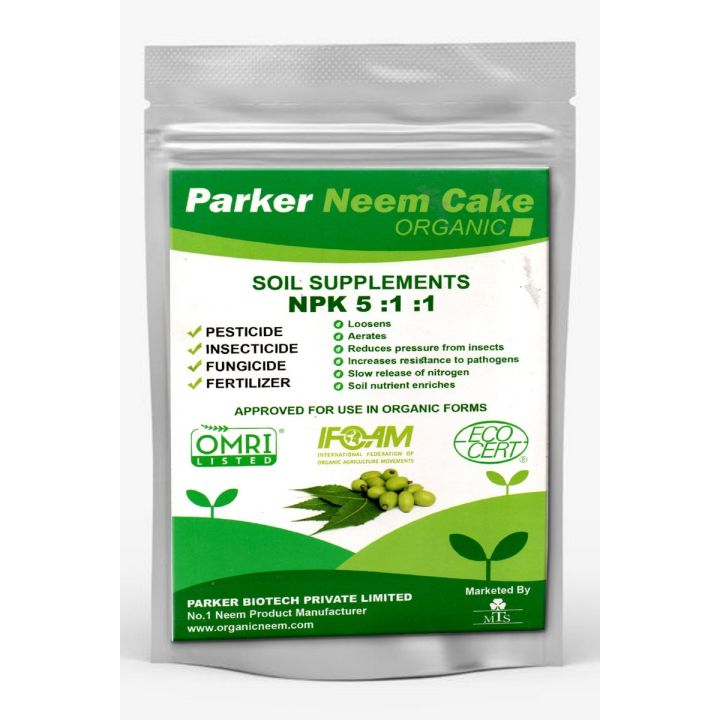 NEEM CAKE FERTILIZER 800 GRAMS PACK
