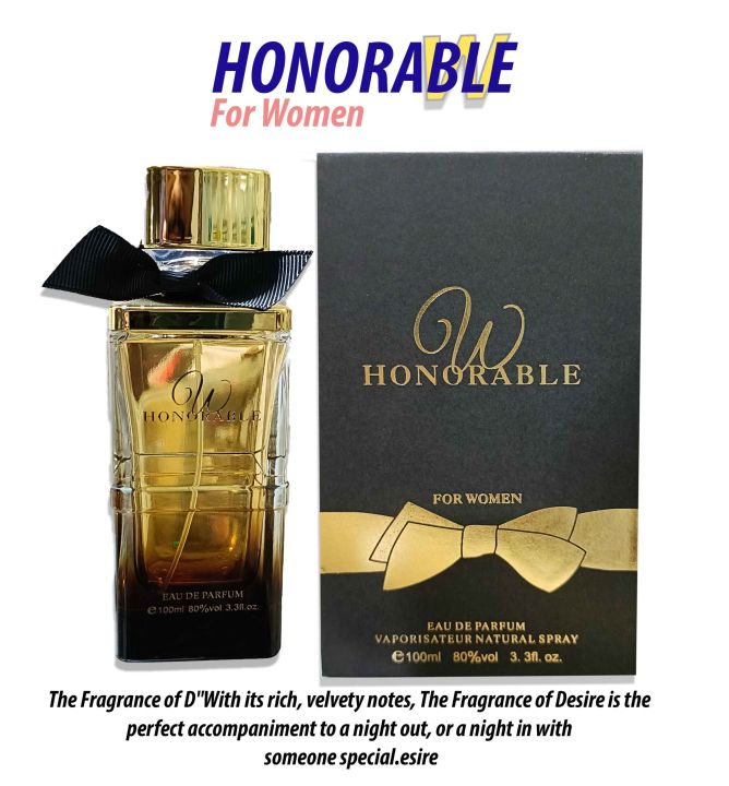 Your Signature Scent – Honorable by Sellion, Eau De Parfum for Her, 100ml