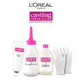 LOreal Paris Casting Creme Gloss - 535 Mahogany Golden Light Brown Hair Color. 