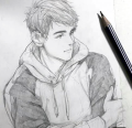 Handmade Pencil Face Sketch Making Customize your Photo into Pencil Sketch.. 