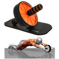 ABS ABDOMINAL ROLLER GYM EXERCISE WHEEL TONE AB FITNESS CORE STRENGTH TRAINING For Men And Women. 