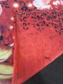 Double Bed Fleece Blankets mix color mix design. 