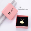 Patience Calligraphy Necklace Custom Arbic Name Pendant Stainless Steel Nameplate Arabic Muslim Jewlery Ramadan Gift For Female. 