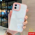 COVET 3-in-1 high quality Macaron Transparent Shockproof Bumper Phone Case compatible for iPhone 14 11 12 13 Pro Max XR 14 Plus Phone Case Cover Candy Color Clear Case Back Cover. 