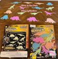 Luminous Dinosaur Toy Set - 8-Piece Glow-in-the-Dark Animals and Reptiles. 