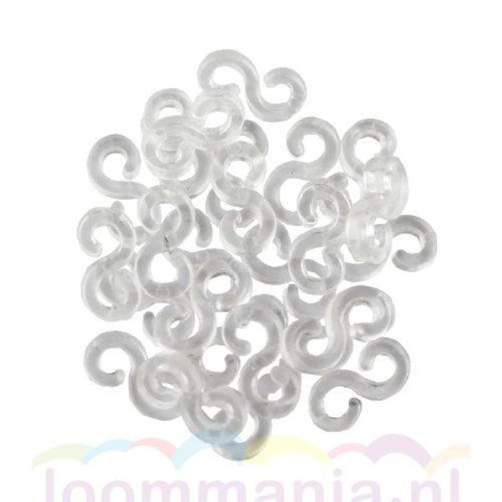 S-Clips For Loom Rubber Band (500 Pcs)