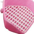 Rabbit Litter Box, Pets Pan Durable Portable with Grid Pet Toilet Potty Trainer for Bedding Supplies Ferret Kittens Hamster Rabbit. 