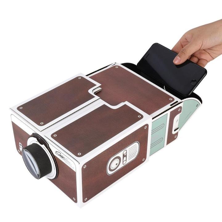Second-generation Mini DIY Home Portable Smart Mobile Phone Projector Home Cinema