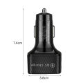 Grebest USB Charger Flame-retardant 6-port Fast Car Power Adapter Charger. 