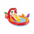 Intex – Happy Dino Play Center Paddle Pool for Kids With Toys (8.5 ft long) – 57160. 