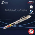 PIANO Xtreme Fountain Pen Transparent Body – Pack of 6 ink Pens. 