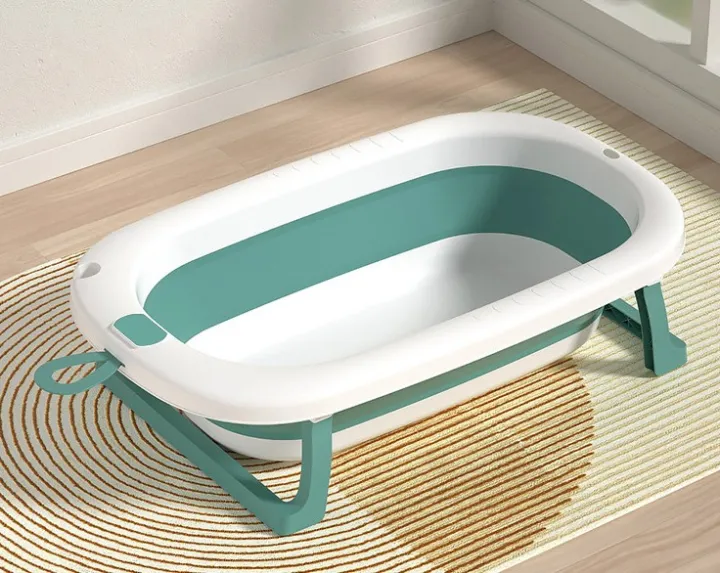 Baby%20Bath%20Tub,%20Adjustable%20Height%20%20Folding%20Design%20%20Anti%20Slip%20Suction%20Base%20%20Drain%20outlet,%20Baby%20Mini%20Swimming%20Pool%20-%20Image%202