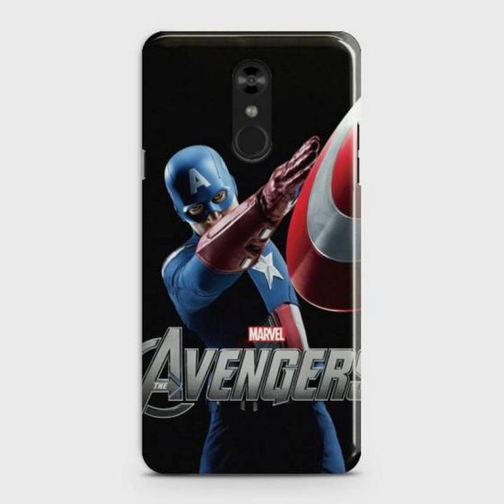 LG Stylo 4 Cover - SkinLee HQ Hard Case - Captain America - SKINLEE-472-1-381-244