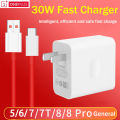 Warp Charger for OnePlus with Fast Charging Cable USB A to USB C - 30W Power Adapter for OnePlus 7T Pro OnePlus 7 pro OnePlus 8 pro OnePlus 8. 