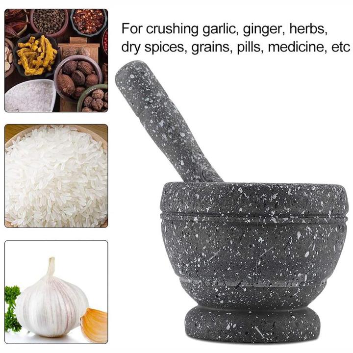 Fiber Mortar And Pestle Set (Imam Dasta) For Easy Making The Paste Of Gingers, Onions, Herbs Etc