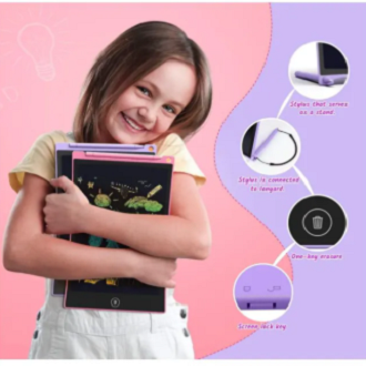 Lcd Writing Tablet 8.5 Inch Electronic Drawing Pad Graffiti Colorful ...