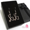 Heart status scope Earrings Gift for Doctors and Nurses with FREE GIFT BOX. 