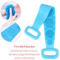 Silicone Soft Bath Towel Strong Back Rubbing Body Massage Shower Extended Scrubber Skin Clean. 