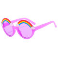 Lenses Baby Shades Boys Yellow Eyeglasses Driver Round Sunglasses Kids Rainbow Sun Glasses Girls Children Colorful Eye. 