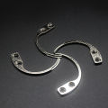 2Pcs Security Tag Handheld Wear-resisting Aluminium Alloy Labor-saving Pin Opener for EAS Hard Tag. 