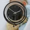 New Brief Wooden Wall Clock
I Premium 3d Wooden Wall Clock With Big Size I
Wall clocks for bedroom I Quartz Watch DIY Design
Decoration Piece for Home Decor I Offices and for
Gift Items Color (Black). 