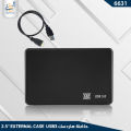 USB 2.0 SATA External 2.5 inch HDD Hard Drive Enclosure Disk Case Box For PC LAPTOP. 