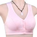 Front Open Wide Strap Non Padded Non Wired Maternity Nursing Bra Plus Size. 