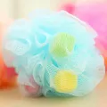 Random Color - Bath Sponge for Shower Ball, Shower Sponge, Mesh Bath Ball Sponge, Mini Exfoliating Sponge Loofahs for Baby Shower. 