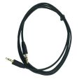 High Quality 2.5mm Male to 3.5mm Male Adapter Cable Work with Car AUX Male to Male for the Record Line Navigation (1.5m). 