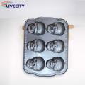 Skull Cake Pan Durable Halloween Skull Design Pancake Mold Template. 