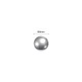 50Pcs Smooth 2.5/3/5/6mm High Precision Balls 304 Stainless Steel Round Bicycle Bearing Balls G25 Precision Silver Steel Solid Beads CNC, Impact Test. 