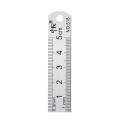 Small steel ruler small steel ruler 5cm ruler 50mm ruler mini small ruler 5 cm scale ruler. 