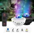 Colorful Starry Sky Galaxy Projector Nightlight Child Bluetooth USB Music Player Star Night Light Romantic Projection Lamp Gifts. 