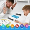 Magnetic Effect Chess Game Stones Chess Set Battle Chess Board Educational Pebbles Intellectual Strategy Board Game. 