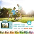 Kids Digital Camera for Girls Boys, Vannico Rechargeable HD Video Photo Camera for Kids Age 3-10, Kids Mini Selfie Camera Camcorder With 16GB SD Card Gift for Children Blue. 