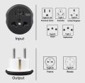 Universal Plug Converter FR AU US 20pcs UK To EU Travel Adapter High Quality Home Plug Adapter 16A 250V Wall Electric Socket. 