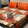 Gift Pack Bedsheet/ Gul Ahmad /  Most Demanding Collection Cotton Mix Bedsheets  Full Printed 3pc. 