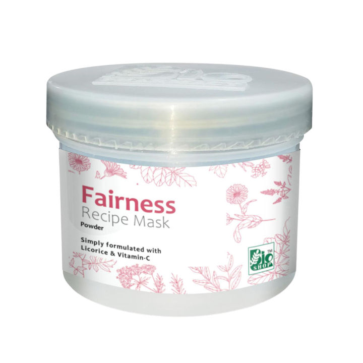 Bio Shop™ Organic Fairness Mask Face Pack Powder | Purifying Clay Mask 100% Natural